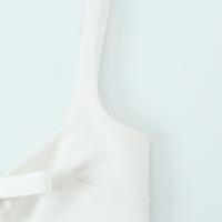 PB&ZA2025camisola de cuello bajo versátil con temperamento dulce decorado con lazo última novedad ropa de verano para mujer - details 4