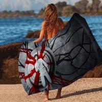 sy Adventure S-Solo L-Leveg Toallas de playa grandes de microfibra Toalla de secado rápido para viajes Natación Piscina Yoga - details 4
