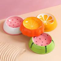 Cuenco de Cerámica en Forma de Fruta Ideal para Mascotas Diseños Bonitos para Perros y Gatos - details 0