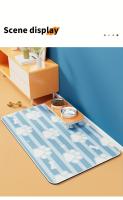 Alfombrilla antideslizante para alimentación de mascotas, tapete absorbente a prueba de fugas para comida y cuenco de agua, fácil de limpiar, 1 unidad - details 8