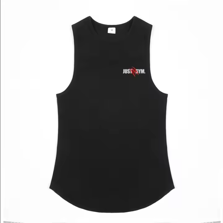 Un chaleco informal y cómodo para hombre, camiseta holgada sin mangas para ejercicio deportivo, adecuado para la piel, ropa para exteriores - 1