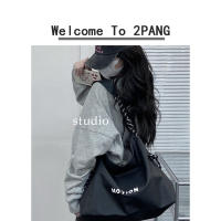 Bolso nuevo para mujer, bandolera de un solo hombro, gran capacidad, clase de estudiante universitario, bolso de mano de lona negro versátil informal - details 1