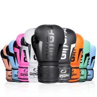 Guantes de Boxeo para Niños y Adultos 6/8/10/12oz Ideales para Entrenamiento de Golpes de Boxeo, Sanda Muay Thai, MMA, Karate - details 2