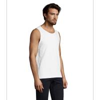Camiseta sin mangas de algodón MARNAULA modelo Justin - tallas hasta 5XL - details 11