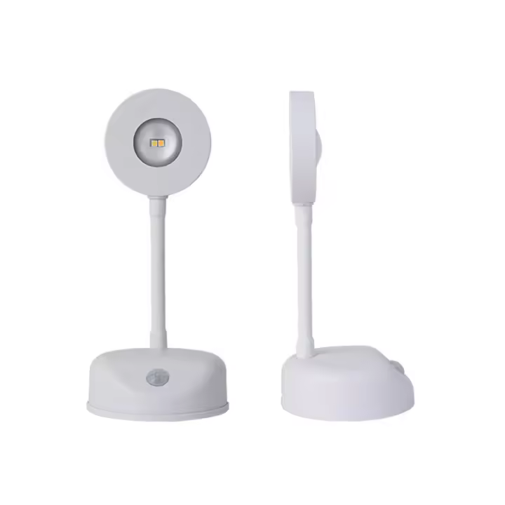 LED Motion Sensor Night Light Rechargeable Wall Sconce Picture Light Dimmable 3Color 360°Rotation Wireless Wall Lamp for Bedroom - 1
