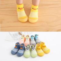Zapatos de primeros pasos para bebé, calcetines de dibujos animados para niños, suela de goma antideslizante - details 0