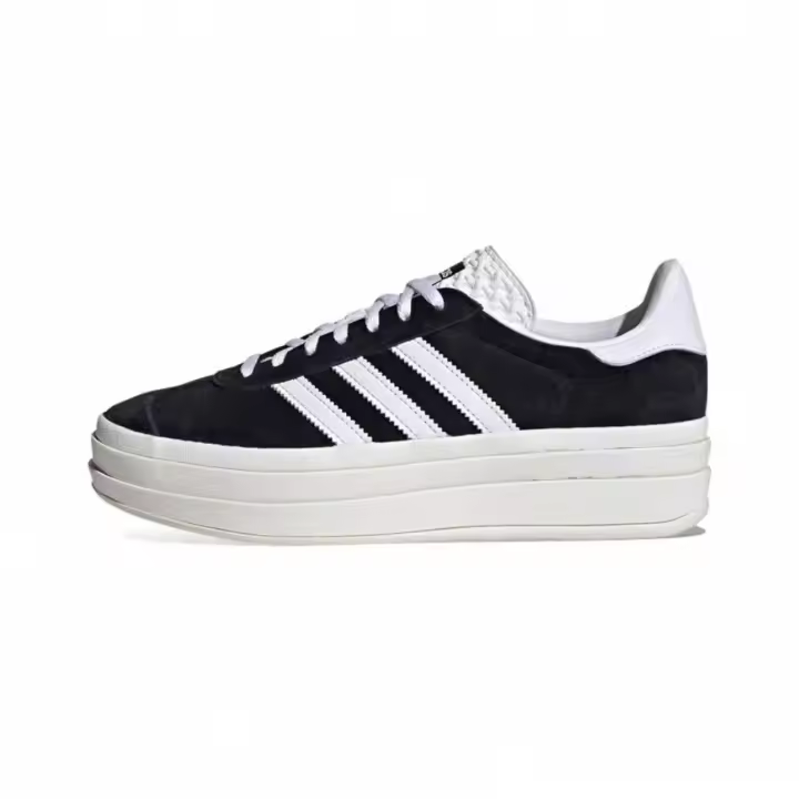 Buroalma Zapatos de mujer gezelle 2025 nuevos zapatos de plataforma de suela gruesa que realzan la altura, zapatillas casuales Dexun de tres barras - 1