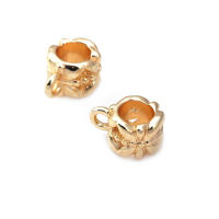 Collares de latón de Color dorado de 18K, pulseras, dijes, conectores, colgantes, cierres, cuentas, conector, suministros para fabricación de joyas, accesorios Diy- - details 36
