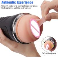 Taza de masturbación vaginal realista y suave Extra larga de 8,6 pulgadas para hombres, juguetes seguros para Fidget, masturbador masculino para orgasmo, juguete sexual, productos para adultos - details 1