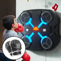 Máquina de entrenamiento de boxeo musical, bolsa de arena para deportes de interior, objetivo de pared de boxeo con guantes - details 2