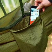 Hamaca de Camping Ultraligera 210T Tela de Nylon Paracaídas Capacidad de 300kg - details 7