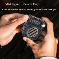 Radios estéreo FM AM SW, Mini receptor de Radio portátil de bolsillo, reproductor de música inalámbrico Bluetooth multifuncional con linterna LED - details 1