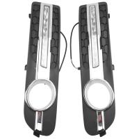 Luz LED de circulación diurna DRL, luz antiniebla ámbar y blanca para Volvo S80 2007-2013 - details 5