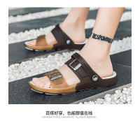 Sandalias de verano para hombre, de talla grande, con agujeros, punta abierta, suela gruesa, para exteriores y playa - details 7