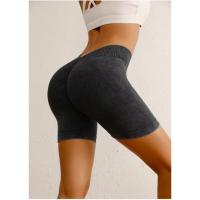Pantalones Deportivos de Cintura Alta y Ajuste Ajustado Ciclismo, Gimnasio, Tracksuit - details 1
