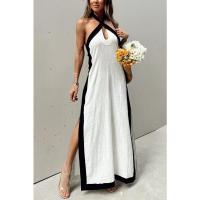 Vestido de verano sin mangas para mujer, vestidos largos informales a la moda para exteriores - details 1