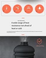 Botella Deportiva Portátil De 2.2L Con Gran Capacidad De Plástico Para Gimnasio Y Viajes Agua Fría Termo Proteínas Fitness - details 2