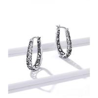 Chapado en oro de 18K para mujer, aretes de vid Vintage de Plata de Ley 925, joyería fina de diseño Original - details 4