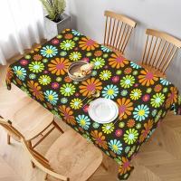 Mantel rectangular Hippie wer para fiesta, manteles impermeables para mesa de comedor, cocina, decoración del hogar - details 137