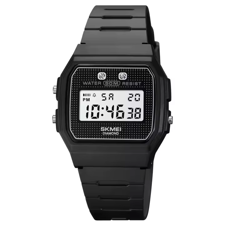 Reloj de Pulsera Deportivo Digital SKMEI Fashion 5Bar Impermeable Militar con Cronógrafo y Fecha Reloj de Alarma para Hombres - 1
