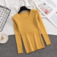 suéter de punto de manga larga para mujer, Jersey informal OL, otoño e invierno, 2025 - details 48