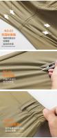 Pantalones de Senderismo Tácticos Ligeros para el Verano Pantalones Casuales de Moda para Hombres con Múltiples Bolsillos y Rápido Secado - details 6
