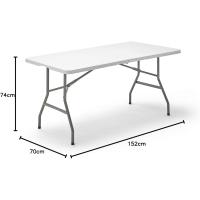Portátil Plegable Multifuncional, 180x74x74cm, Blanco - details 12