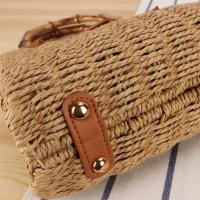 Nueva Bolsa de Hilo Tejido de Papel de Alta Gama Literaria y Pastoral Retro - details 5