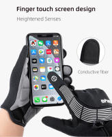 Giyo-guantes largos de dedo completo para bicicleta, manoplas transpirables para pantalla táctil, a prueba de golpes, para Otoño e Invierno - details 5