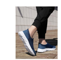 Zapatos informales de malla de aire para hombre, zapatillas ligeras transpirables sin cordones, mocasines cómodos, moda de verano - details 15