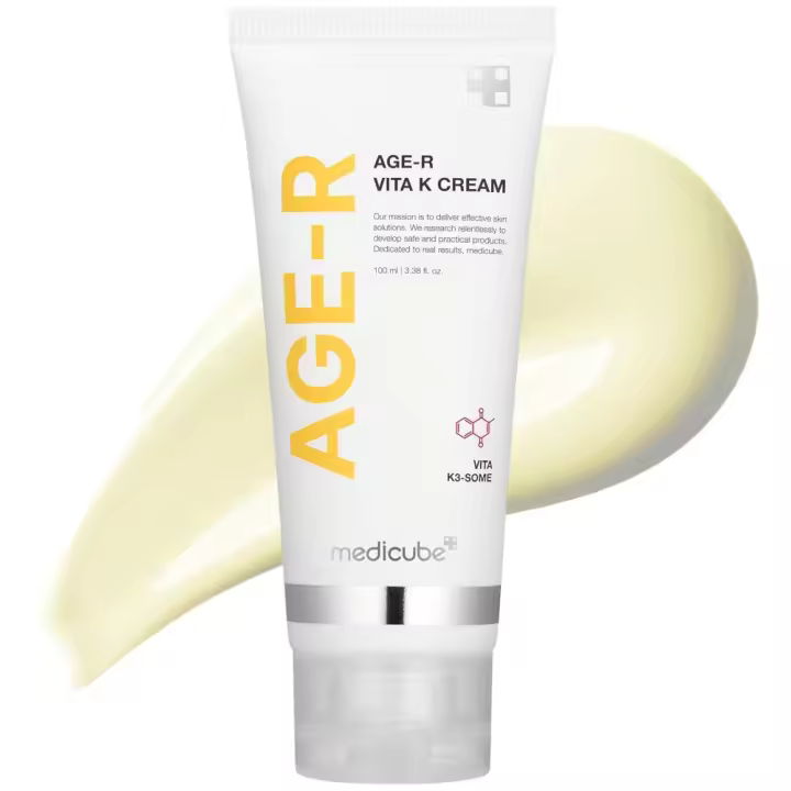 Crema VITA K de Medicube Age-R Mejora la Elasticidad del Piel Control de Rojeco Hipoalergénica - 1