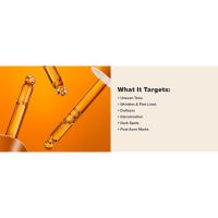 C15 Super Booster targets uneven tone, discoloration, wrinkles & stubborn marks.