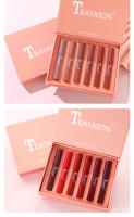 Set de Labiales Mate No Pega Caja de Regalo de 6 Colores Labial de Gran Rojo - details 9