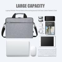 13,3 14 15,6 pulgadas Ultra delgado bolso para ordenador portátil funda para portátil funda bolsa bolso de hombro para Lenovo HP Dell Asus Samsung - details 9
