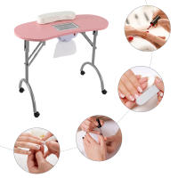 Mesa de Manicura Portátil Ventosa, Plegable, 3 Bolsas de Vacío para Cuidado de Uñas - details 6