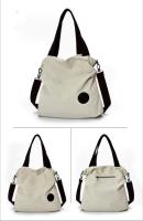 Hombro multifuncional para mujer, bolso cruzado de lona, ​​bolso de compras - details 6