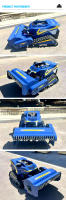 Cortacésped con Control remoto, Robot sobre orugas, Control inalámbrico, cortacésped frontal, cortacésped doméstico, maquinaria forestal agrícola - details 5
