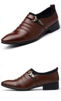 Zapatos planos con logo para hombre, informales, de cuero limpio, hechos a mano, 2024 - details 6