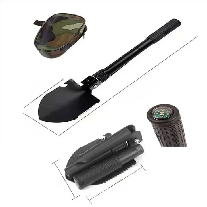 Paquete de Supervivencia para Acampar de 5 en 1 Montado en Camión, Herramienta de Defensa Personal, Bolsa de Almacenamiento de Búzuela Ingeniería - 1
