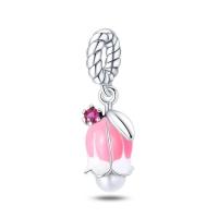 Encantos de Pulsera DIY 2023 Nuevo Series Rosa Donut Bead 925 Plata Esterlina 100% Para Pulsera Original de 3mm Joyería Hecha a Mano - details 3