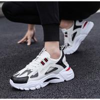 Zapatos deportivos y casuales de suela gruesa transpirables para hombres zapatos para correr para hombres - details 10