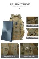Mochila de Camping de 40L, bolsas de viaje para hombre, mochila táctica Molle para escalada, senderismo al aire libre, bolsa de pesca de hombro reflectante - details 3