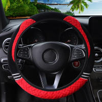 Calentador de manos de felpa con forma de oso, gato de dibujos animados, coche sin anillo interior, cubierta para volante, suministros automotrices de 14,5-15 pulgadas - details 1