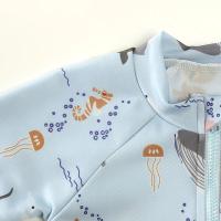 Chic Traje de Baño de Una Pieza Floral sin Espalda para Niñas Bikini de Bebé a Prueba de Sol con Sombrero Perfecto para Vacaciones en la Playa - details 29
