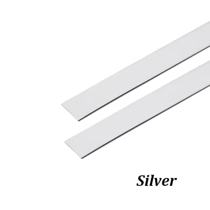 Línea de decoración de PVC autoadhesiva, Fondo de pared, borde, banda, techo, muebles, azulejo, hueco, pegatina, decoración, cinta dorada, 10M - 1