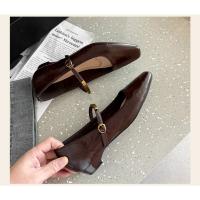 Moda Versátil Francesa 2025 Zapatos de Mujer Gran Tamaño Estilo Viajero Comodidad Grasa - details 23