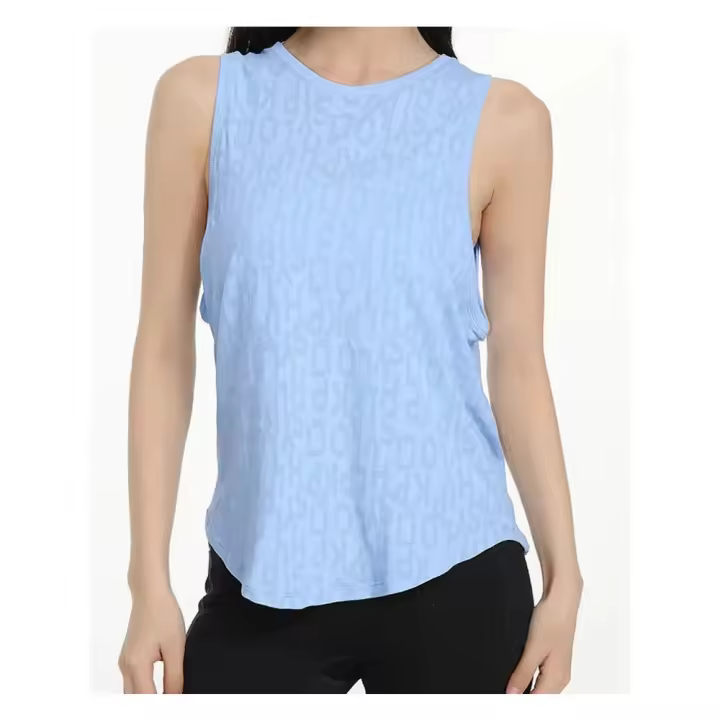 VigoBreviya Top de Yoga sin Costuras Camiseta Deportiva sin Mangas para Mujeres - 1