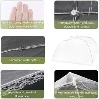 Cubierta de malla plegable para alimentos, paraguas antimosquitos, transpirable, accesorios de cocina - details 7