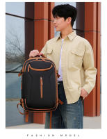 Mochila deportiva expandible para gimnasio, bolsa para ordenador portátil de viaje de negocios de gran capacidad con carga USB, mochila para exteriores con múltiples bolsillos - details 12