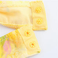 Mono de Malla de Seda con Estampado Americano para Mujer Traje Sexy Ajustado con Cuello en V y Cuello Colgante Novedad de Verano - details 11
